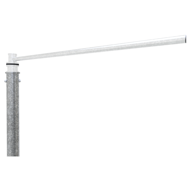 Flag pole SET | made of steel | Accessory: | plastic flagpole extension arm | see data sheet for further details